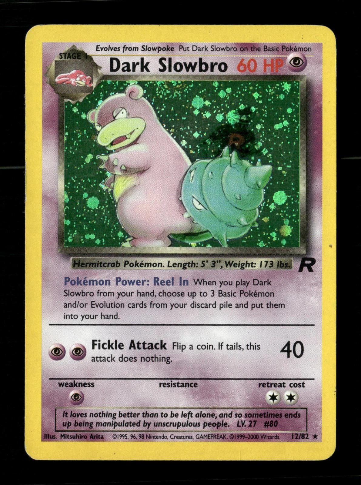 Dark Slowbro - Team Rocket #12 Price & Value ($51.43) | PokeScope