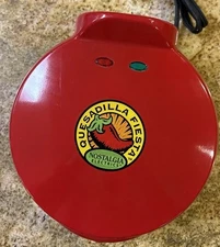 Nostalgia Electric Quesadilla Maker 6 Wedges Open Box Compact Easy Street