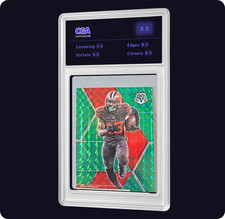 2020 Panini Mosaic - Odell Beckham Jr. #54 Green Mosaic Prizm CGAi 8.5