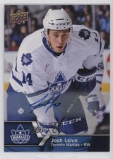2014-15 Upper Deck AHL Auto Josh Leivo #111 Auto 12jy