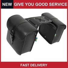 Motorcycle Saddlebag Side Tool Bags Cycling Bag Quick Release Buckles Black