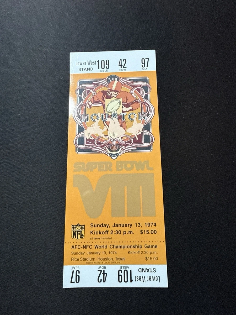 Reproduction Football Vintage Sports Ticket Stubs for sale | eBay
