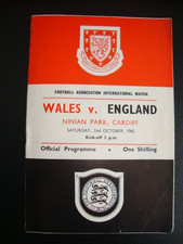 1965 Wales v England at Ninian Park