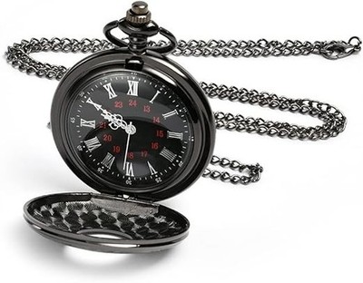 Vintage Taschenuhr - Retro Quarz Mit Kette, Geburtstag Und Jahrestag Geschenk