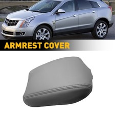 Gray Leather Center Console Armrest Lid Cover Trim For Cadillac Srx 2010-16 Epu