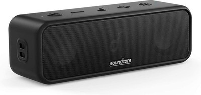 soundcore 3 Bluetooth Lautsprecher Stereo-Sound 24 Stunden Akku IPX7 BassUp