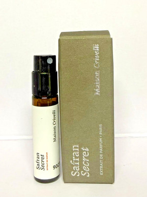 Maison Crivelli Safran Secret extrait de parfum .05 fl.oz/1.5 ml sample spray