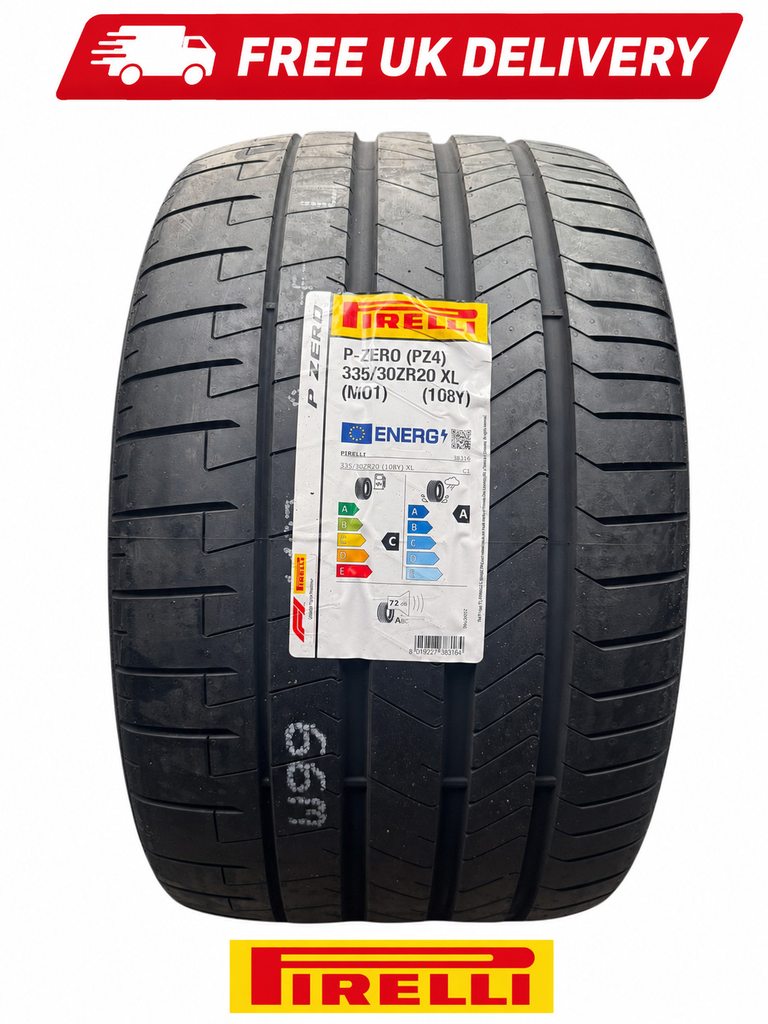 335/30R20 Pirelli P Zero PZ4 M01 108Y XL 335 30 20 3353020 2023 dot