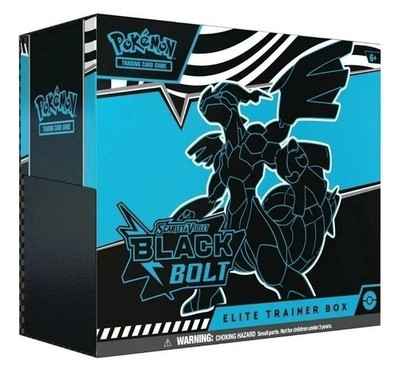 box of pokemon cards ebay Pokemon TCG Scarlet & Violet Black Bolt Elite Trainer Box (ETB)