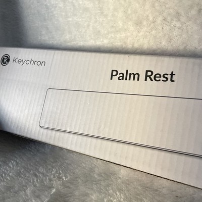 Keychron PR47 Silicone Palm Rest For Keychron V1 /V2/Q1/Q2/P1 Max, Black (JB1)