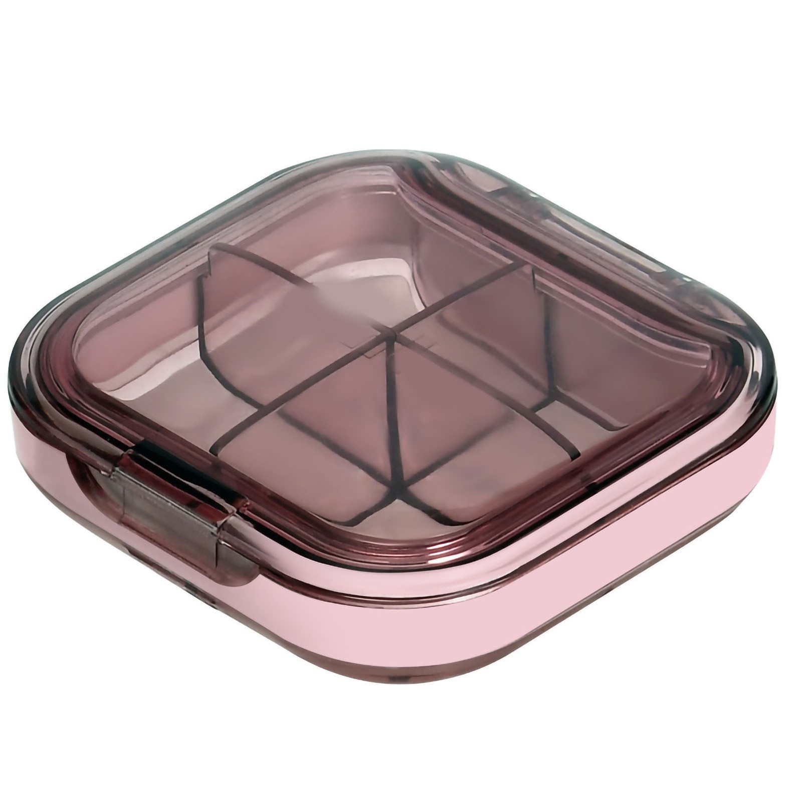 Portable Mini Pill Case Travel Dispensing Pill Organizer Household Food Grade Se