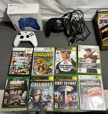 Lot XBOX 360 ONE Games WIRELESS Controllers B...