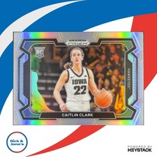 2024 Panini Prizm Draft Picks Collegiate Caitlin Clark Silver #57b RC VAR