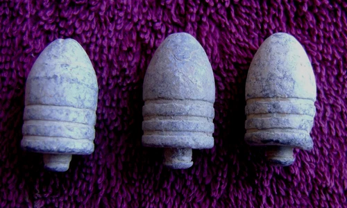 (3) CIVIL WAR DUG TYPE I WILLIAMS CLEANER BULLETS   (CORINTH)