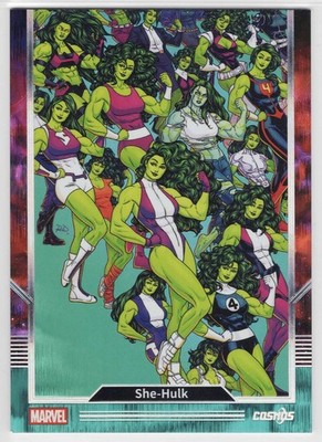 2025 Kakawow Marvel Cosmos Morphing Hero Insert Card SN /275 #CM-TH-11 She-Hulk