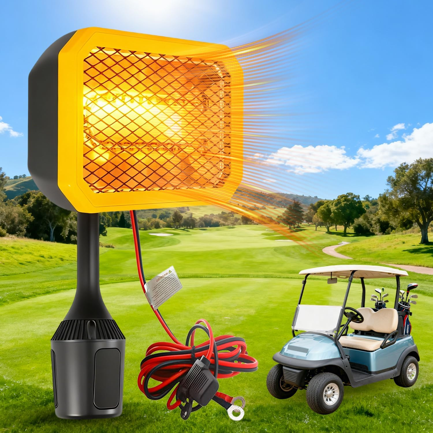 Golf Cart Heater Golf Cart Accessories for Club Car/Yamaha/E