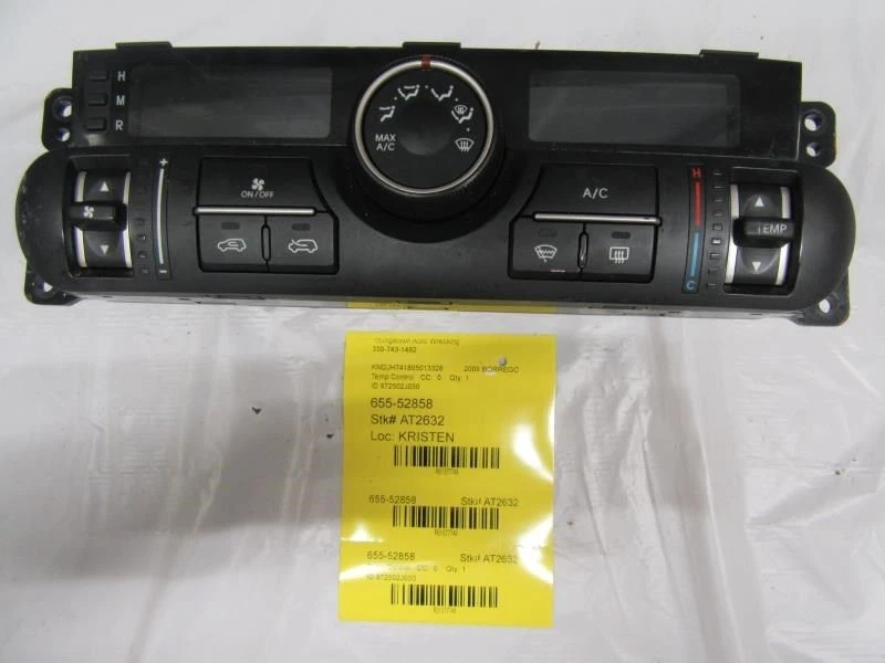 Climate Temperature Control Manual Temperature Control Fits 09-11 BORREGO 157774 Foto 2 de 4