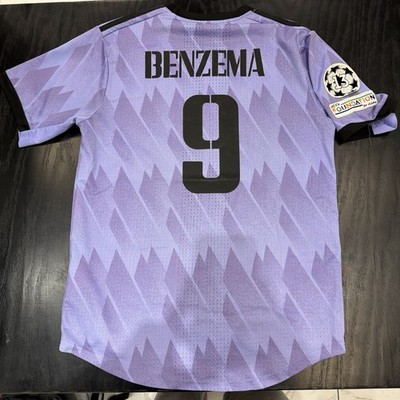 15/16レアルマドリード#9 Benzema 選手支給品 Kemari87 KISHISPO / レアルマドリッド 22-23 ホーム 半袖レプリカ