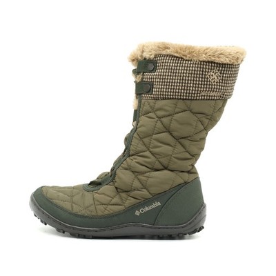Columbia Damen BL1624-383 Stiefel Grü Textil Mittel Outdoor Winterstiefel EU 37