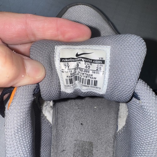 Nike Air Max 90 Niños Talla 7Y Zapato para Correr 307793-066 - Imagen 8 de 8