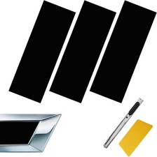Compatible with 11.8" x 4" 3PCS Chevy Bowtie Emblem Logo Stickers Cut DIY Decals