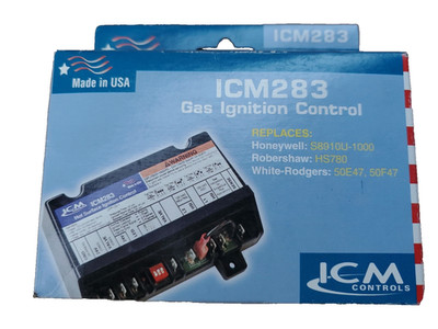 ICM283 Furnace Gas Ignition Control Board Hot Surface Ignition NEW Complete kit