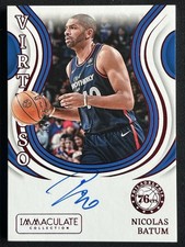 Nicolas Batum 2023-24 Panini Immaculate Collection Virtuoso Auto #VA-BTM