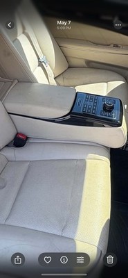 2014 Hyundai Equus Ultimate Rear Center Armrest Console Heated Cooled Reclining