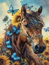 Rekxtmo Horse Diamond Art Kits for Adults, Painting Kits, QY043 