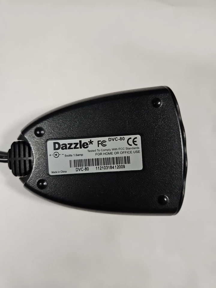 DAZZLE DVC-80 Digital Video Creator 80 Video Capture Device RCA USB Used  - Image 3 of 3