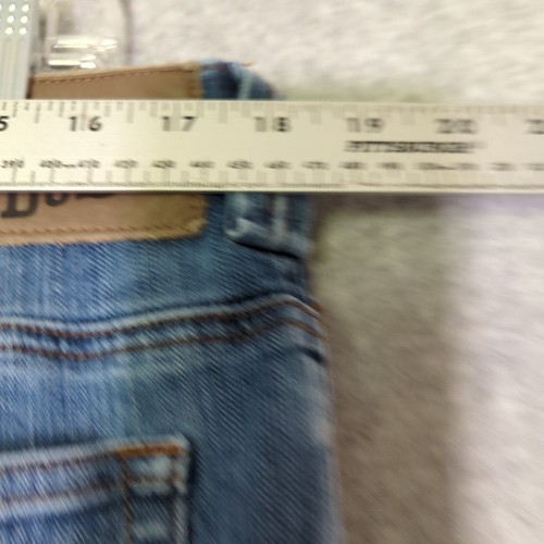 Duluth Trading Mens Ballroom Double Flex Blue Jeans Relaxed Fit 38x32 Work Denim - Picture 4 of 11