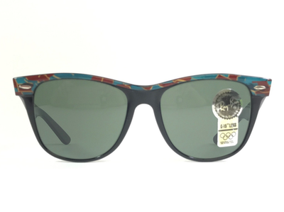 Vintage B&L Ray-Ban Sunglasses WAYFARER II Street Neat Turquoise