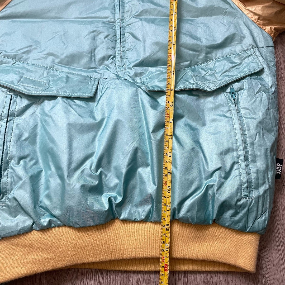 Vintage 80s Moncler Asics Gore-text Down Jacket Skiwear Sz XS