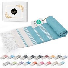 Sandrella Hamamtuch Saunatuch XXL groß 100x200cm Strandtuch Pestemal Decke NEU