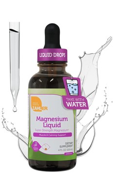 Super Strength Magnesium Liquid Dietary Supplement Drops - 4 Fl Oz