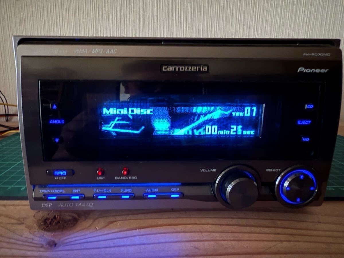 カロッツェリア CD&MDプレーヤー FH-P700MD Pioneer Carrozzeria FH-P7000MD 2DIN Car Audio CD MD Player