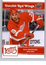 Ray Sheppard 2025-26 Upper Deck Red Wings Centennial #93 Detroit NHL ID:153344
