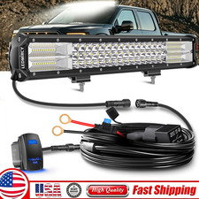 20led Light Bar Led Work Light For Off Road Jeep Truck Atv Suv Utv Harness Kit 20led Light Bar Led Work Light For Off Road Jeep Truck Atv Suv Utv Harness Kit