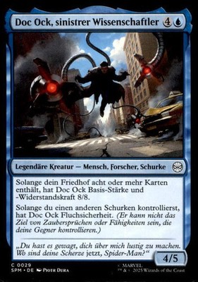 Doc Ock, sinistrer Wissenschaftler # 029 SPM MTG Magic Deutsch