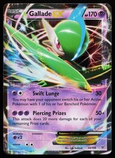 Gallade EX 34/108 Holo XY Roaring Skies Pokémon Card