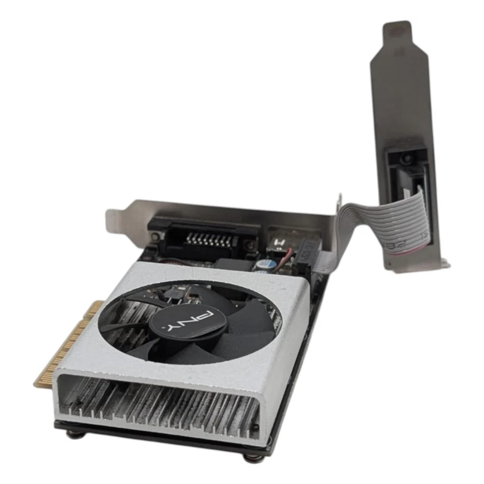 PNY NVIDIA GeForce GT710 1GB DDR3 Graphics Card VCGGT710XPB-BB - Image 2 of 4