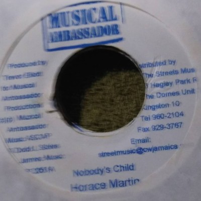 Dub Wise / Ting A Ling Riddim Nobody's Child Horace Martin from Music Ambassador
