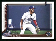 2025 Topps Pro Debut Jeral Perez #PD-24 - Kannapolis Cannon Ballers