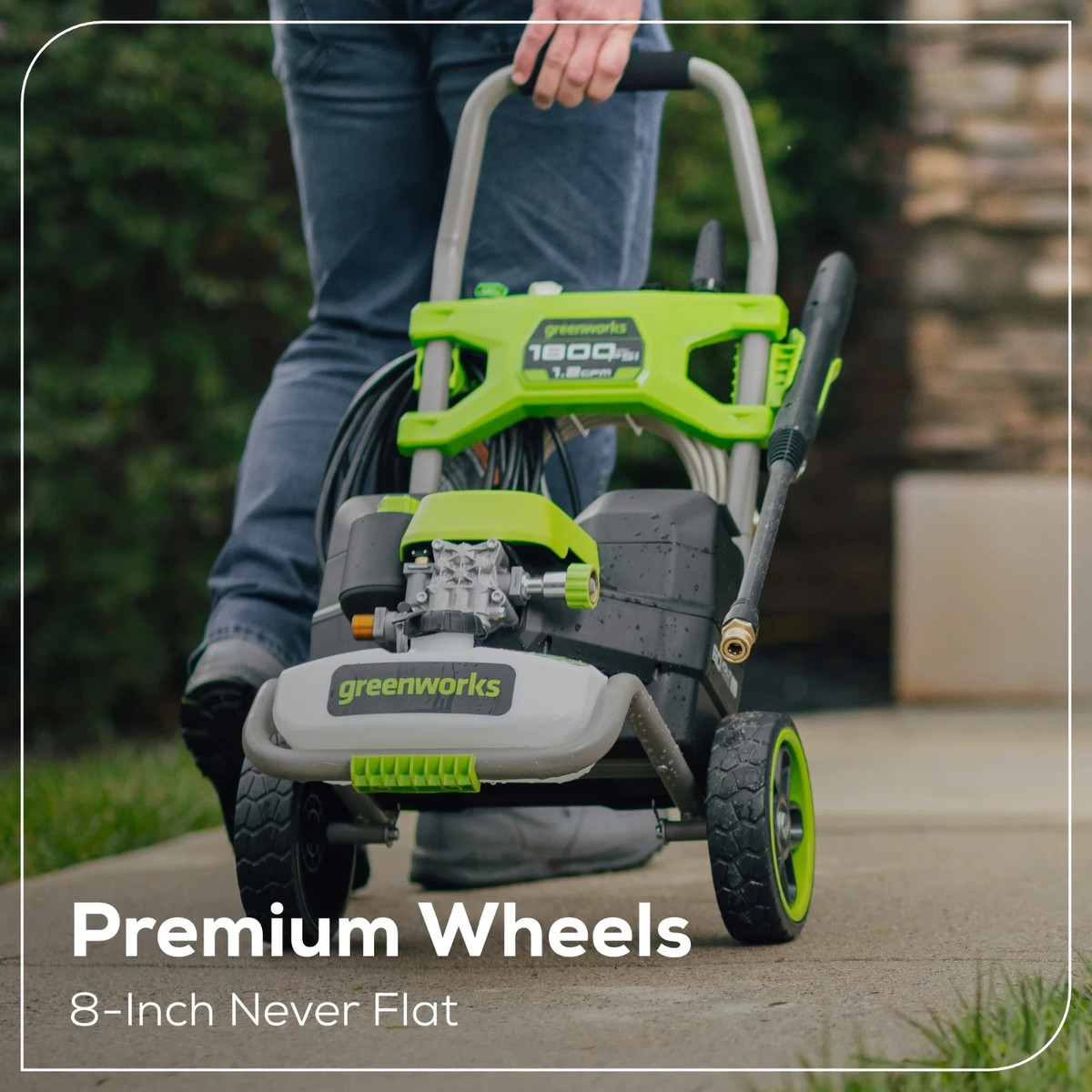 Greenworks Hybrid 60V 1800 PSI at 1.2 GPM Electric Cold Water