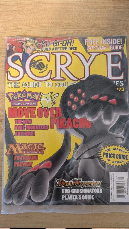 Wizards Of The Coast: Scrye Magazine for Magic the Gathering #73 '04