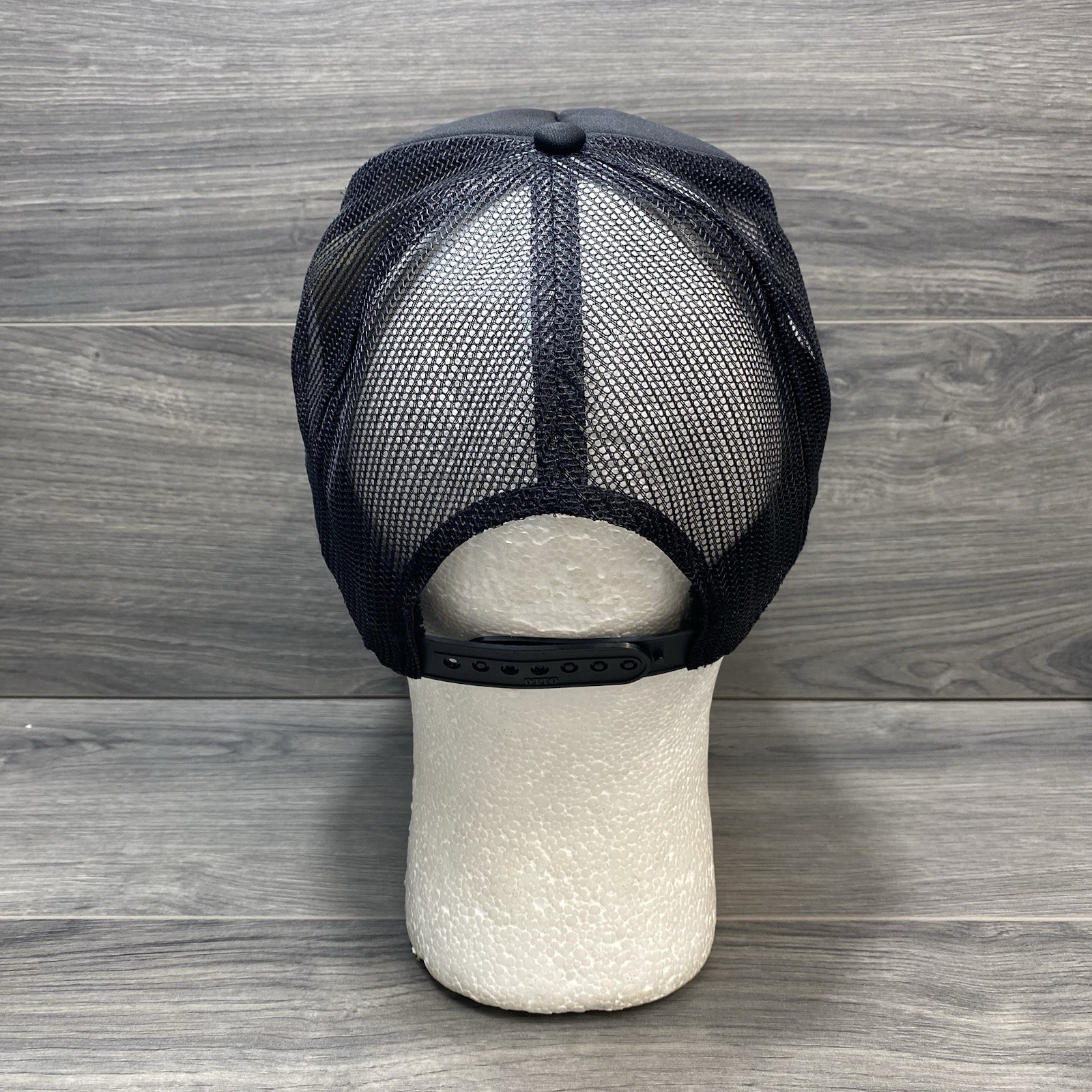 Party Captain Black SnapBack Adjustable Mesh Hat - image 4