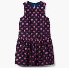 Gymboree Girl  s Size 5 Adorable Sleeveless Lined Polka Dot Holiday Dress
