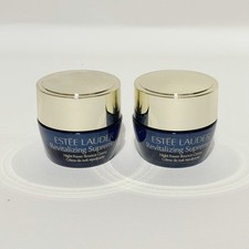 2x Estee Lauder Revitalizing Supreme Night Power Bounce Creme .24 oz/7ml NEW