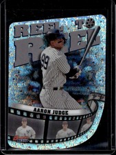 2023 Bowman's Best Aaron Judge Reel to Die-Cut Mini Diamond Refractor #RR-20
