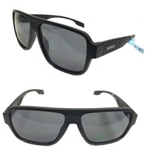 New GUESS GO00016 Black matte/Gray Mens Sunglasses 75